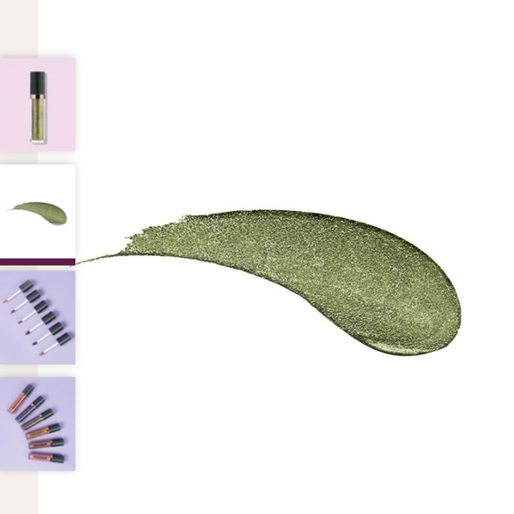 Flower Power Warrior Glitter Eyeshadow Green Camo NWT - Picture 2 of 4